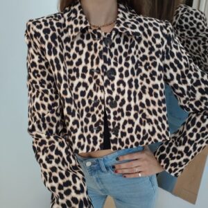 BLAZER ANIMAL PRINT