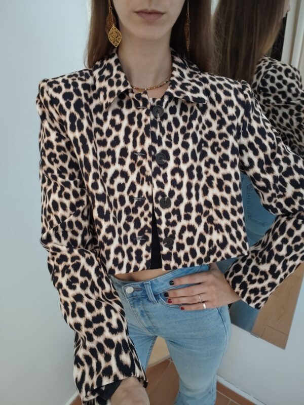 BLAZER ANIMAL PRINT