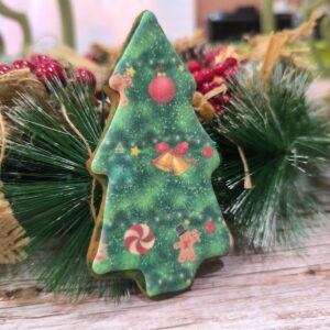 Galleta árbol navidad