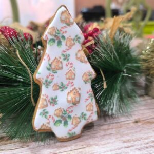 Galleta Árbol Casitas Jengibres