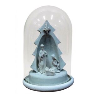 BELÉN CAMPANA DE CRISTAL 16CM Referencia 82780