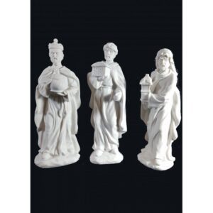 JUEGO DE 3 REYES DE POLIRESINA DE 25 CM Referencia H2288