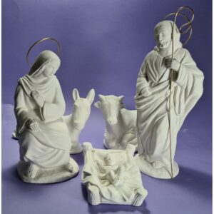 NACIMIENTO CLÁSICO 5 PIEZAS ALAMO 20 CM Referencia 0201