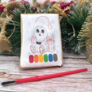 Galleta para colorear