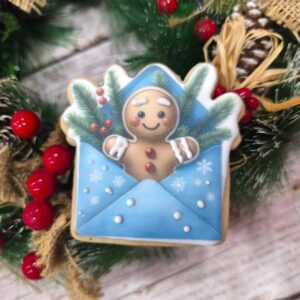 Galleta Sobre Azul