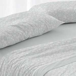 Juego de cama 90 Franela Burrito Blanco