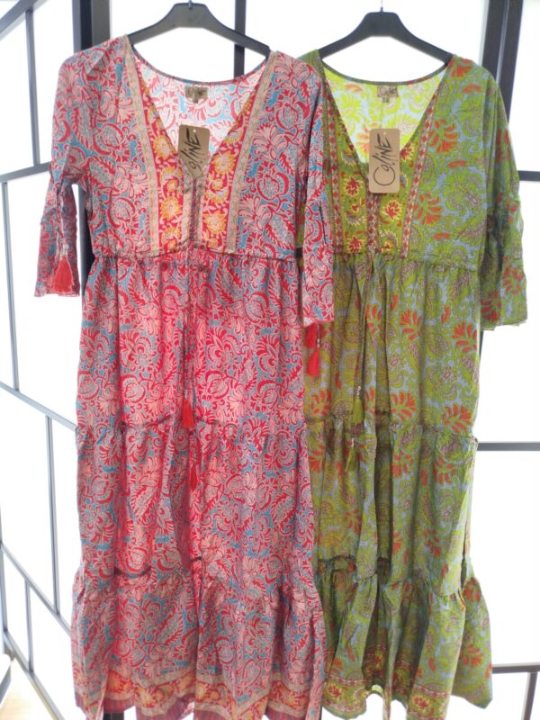Vestido fluido largo