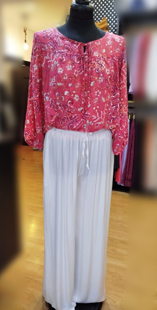 Blusa fucsia