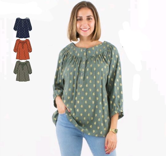 Blusa fluida